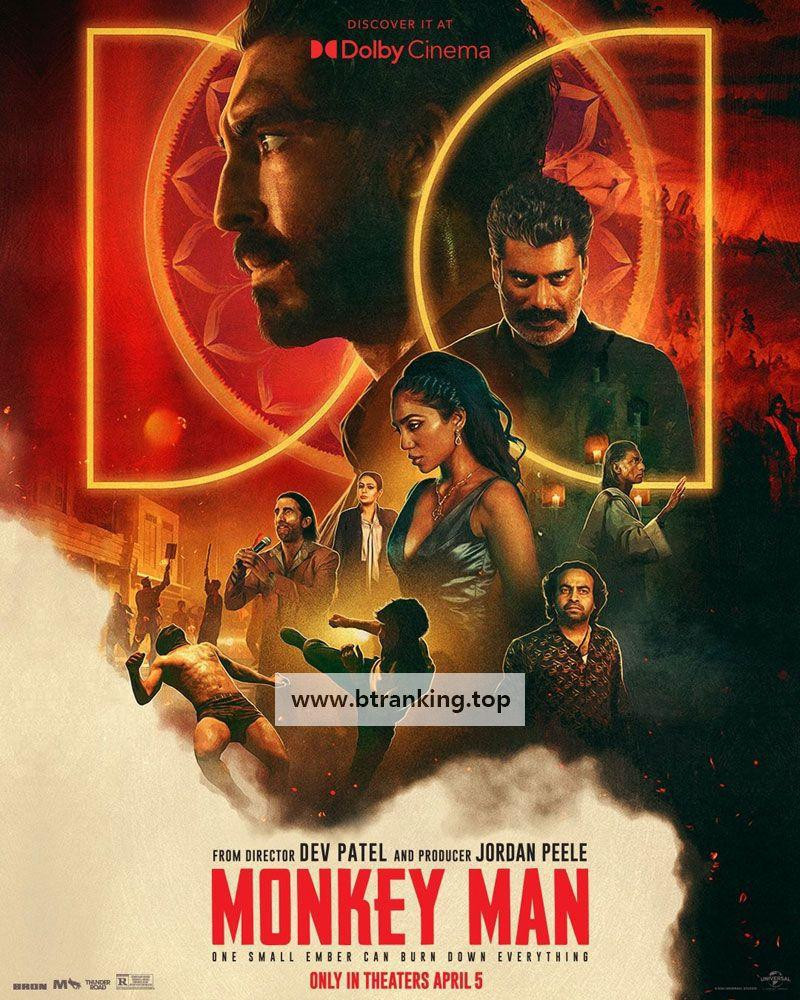 몽키 맨 Monkey Man 2024 1080p KORSUB WEBRip H264 AAC